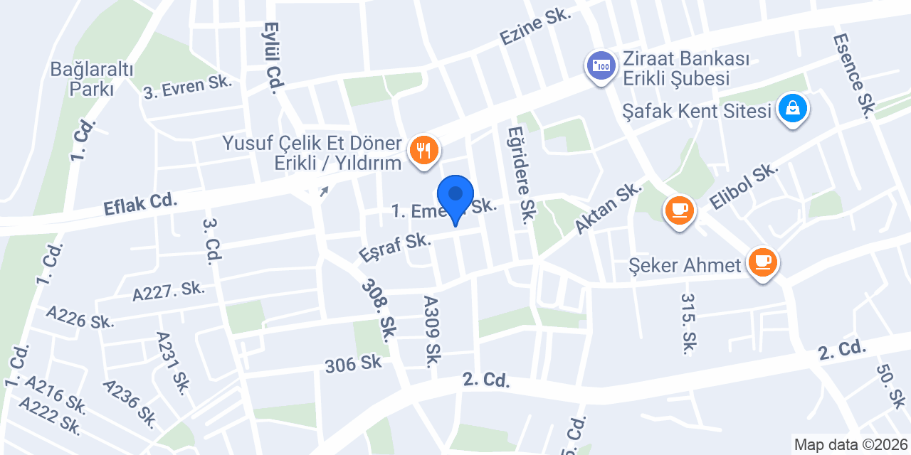 Tek mobil servis konumu