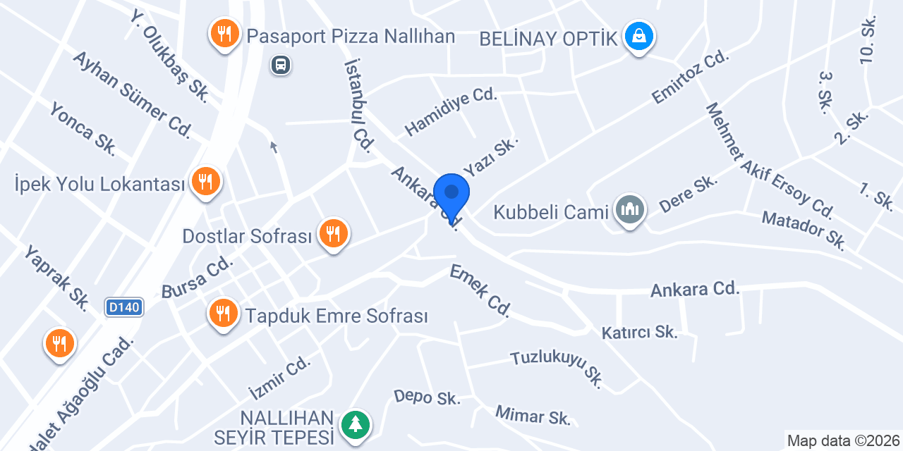 Yanar Market konumu