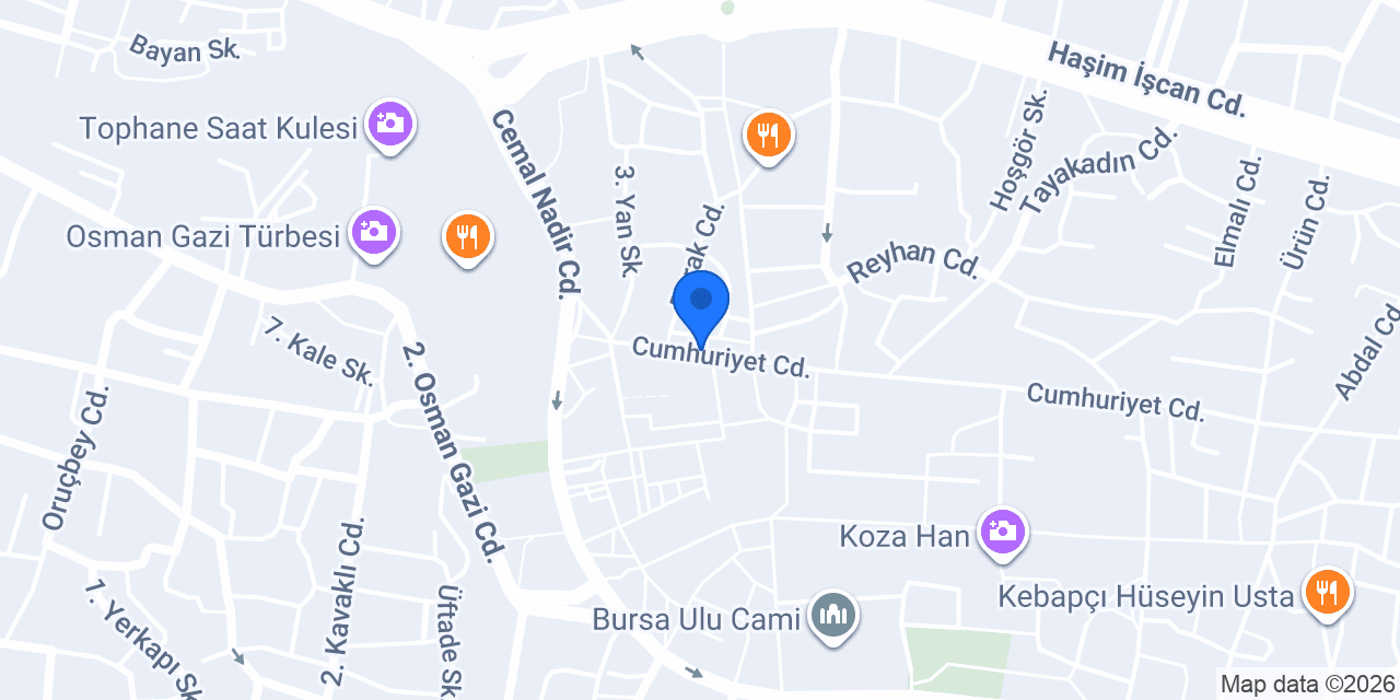 Korkmaz Tatlı konumu