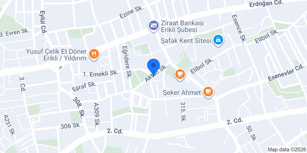 LİDER Rent A CaR konumu