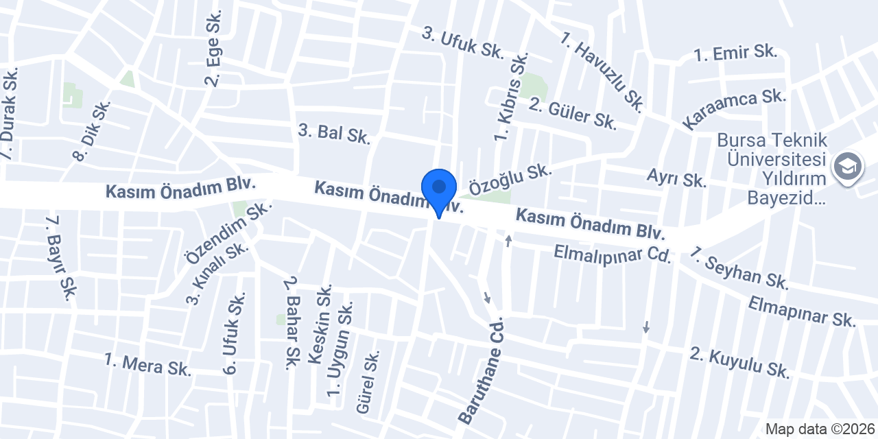 Özbey Tobacco konumu