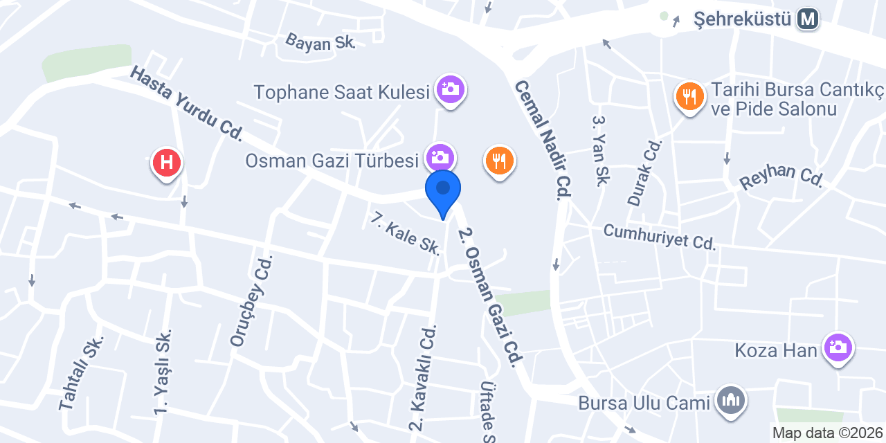 Tophane Kebapçısı konumu
