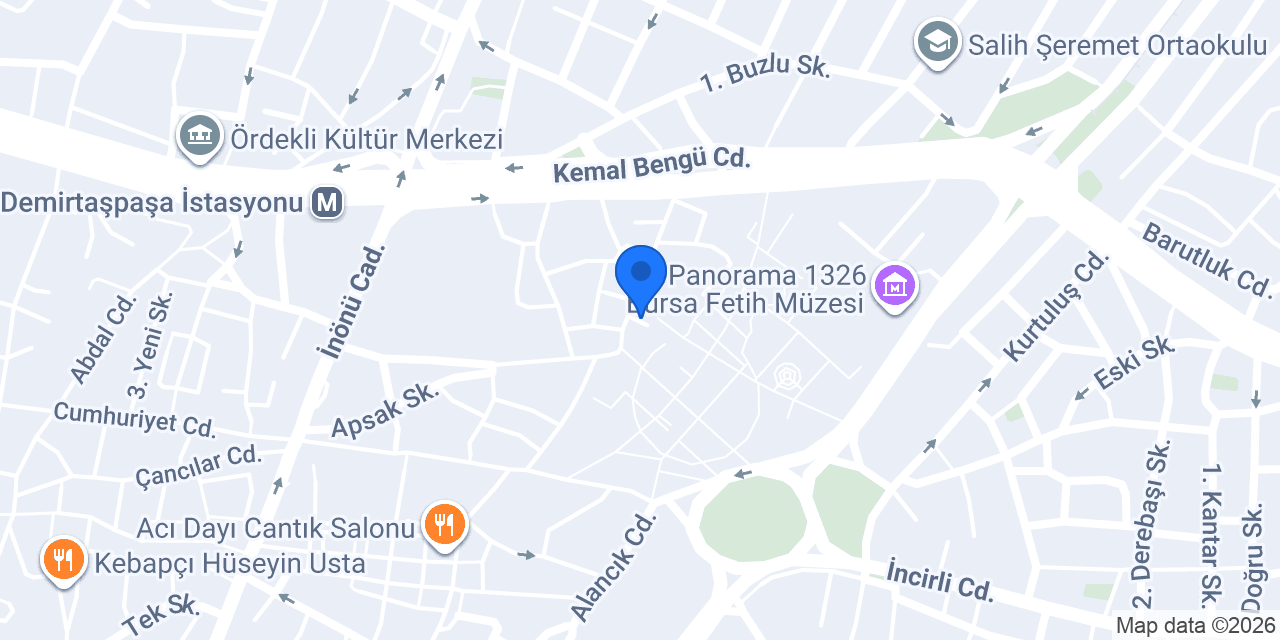 Neon Bursa konumu