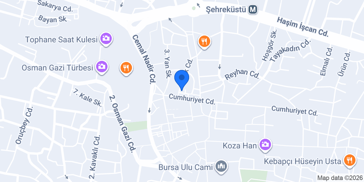 Ekin Kitabevi konumu