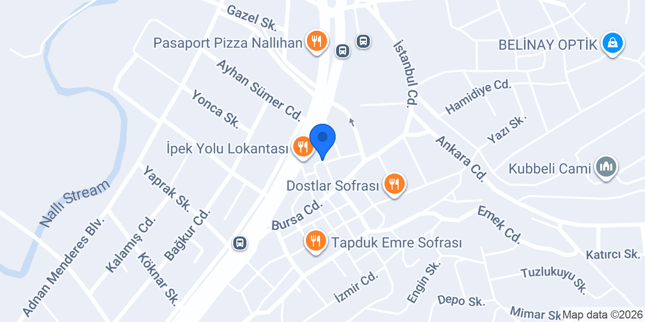 Özgür Veteriner Kliniği konumu