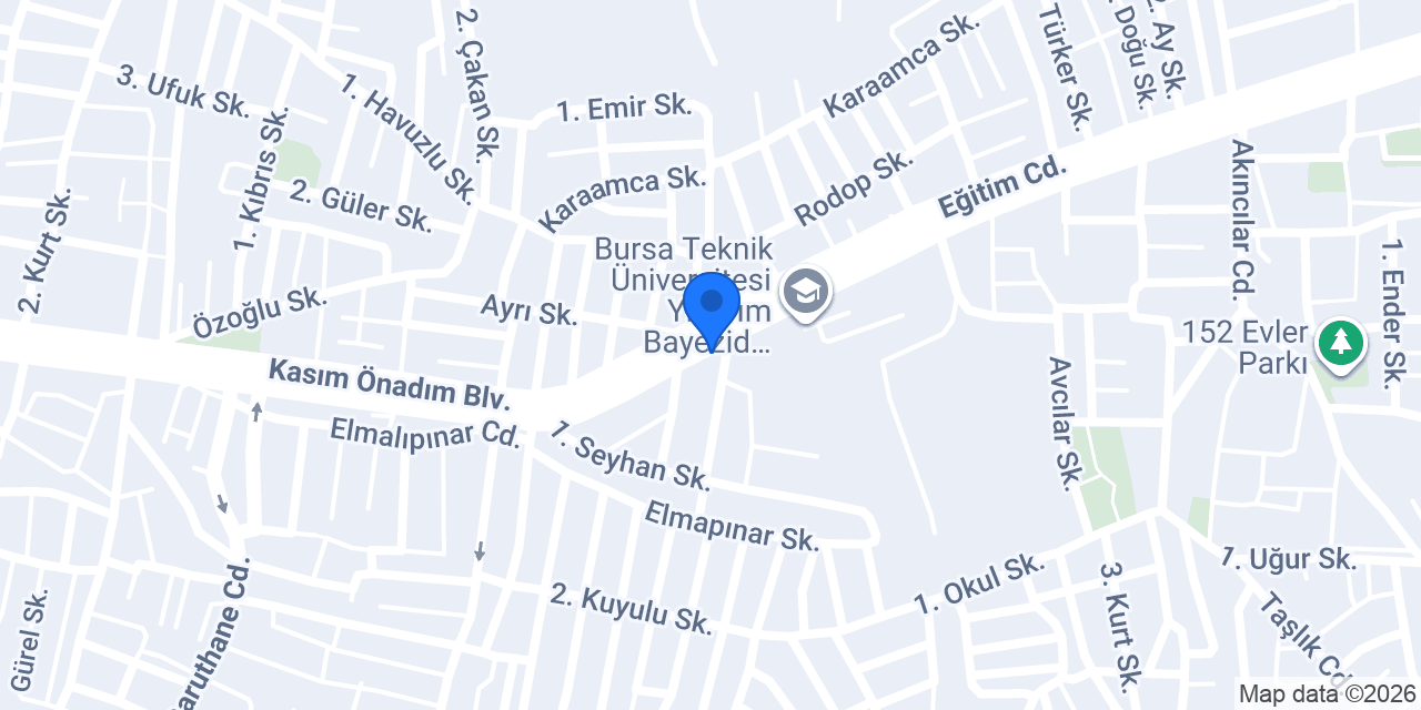 Tebeşir Coffee- Bistro konumu