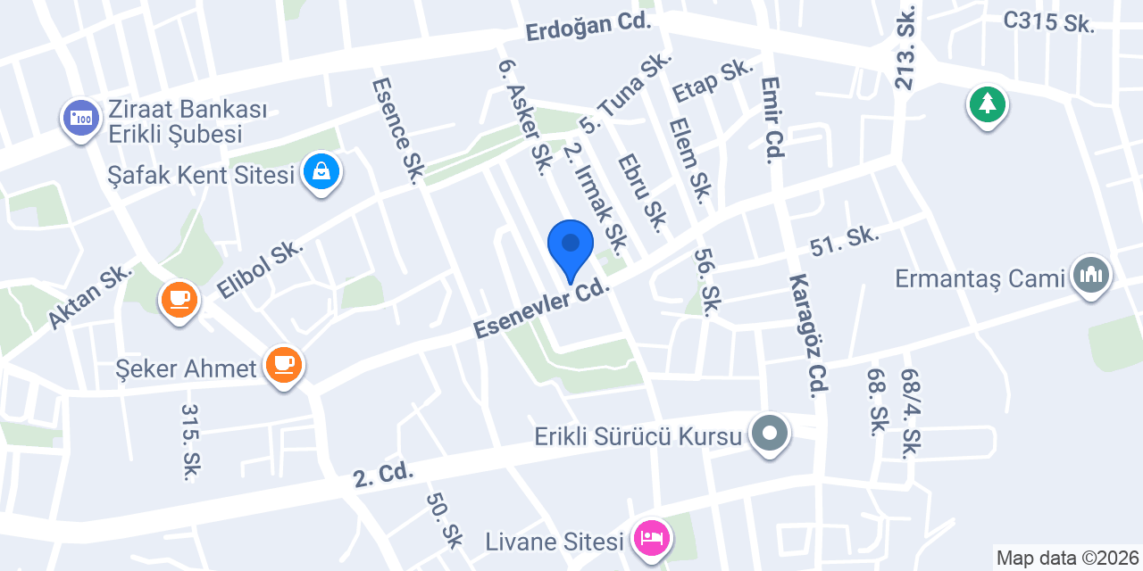ÖZ TATLICI MEMO konumu