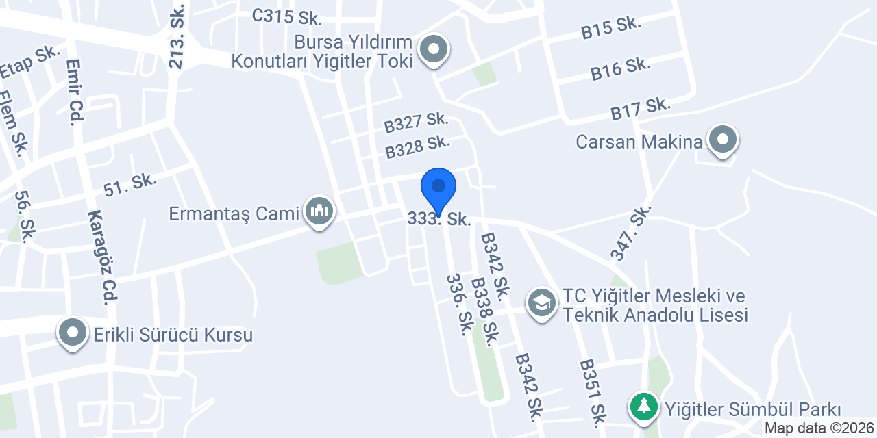 bursa saat camı temizleme konumu