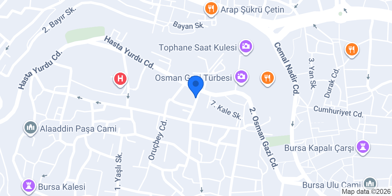 Bursa Dervişan konumu