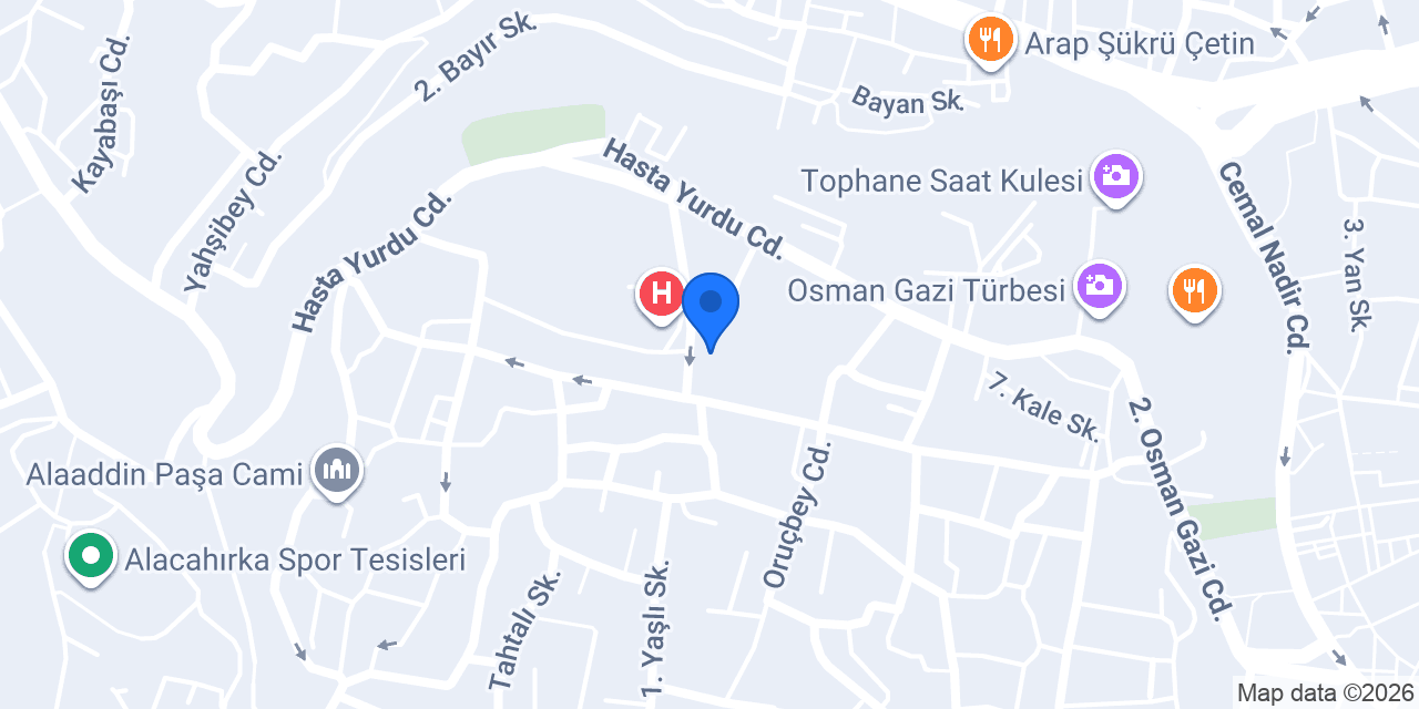 Devlet Hastanesi Taksi konumu