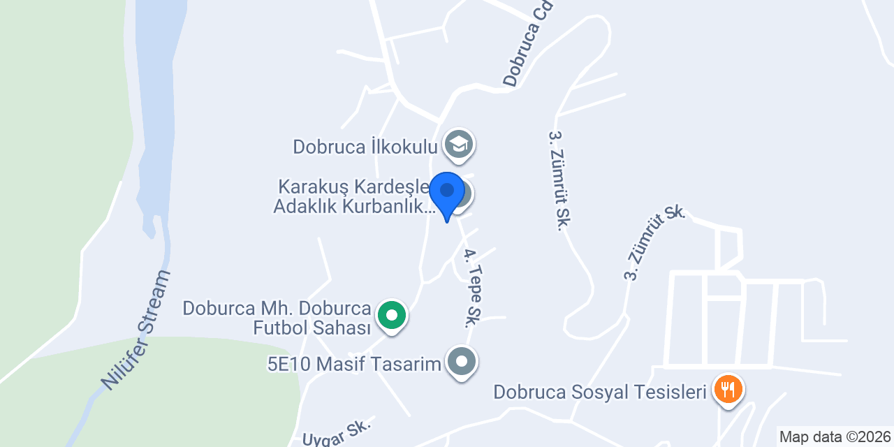 Dobruca Mahallesi Muhtarlığı konumu