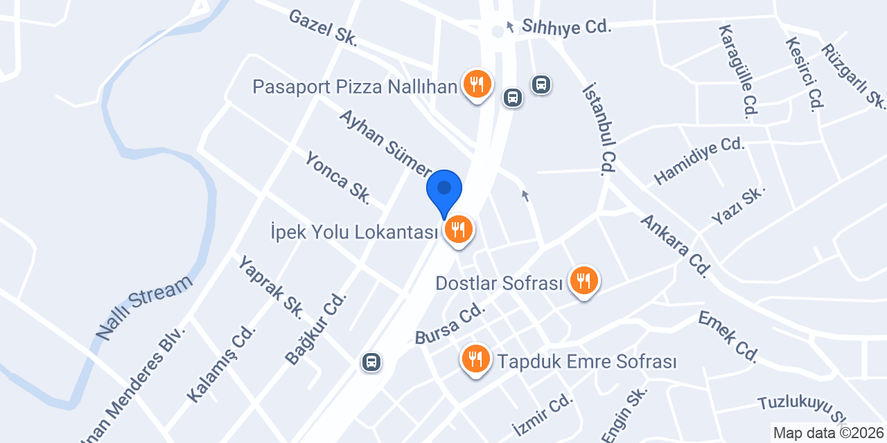 Özdemir Mobilya konumu