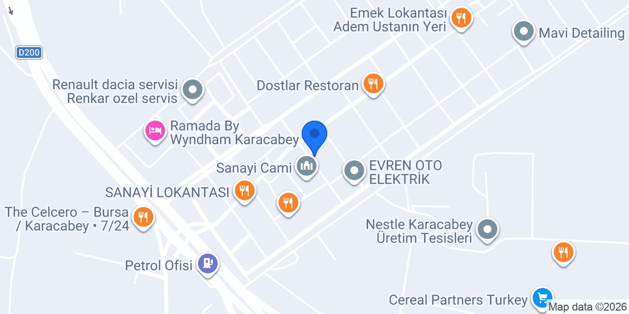 Karacabey Keresteci İbrahim Açı konumu