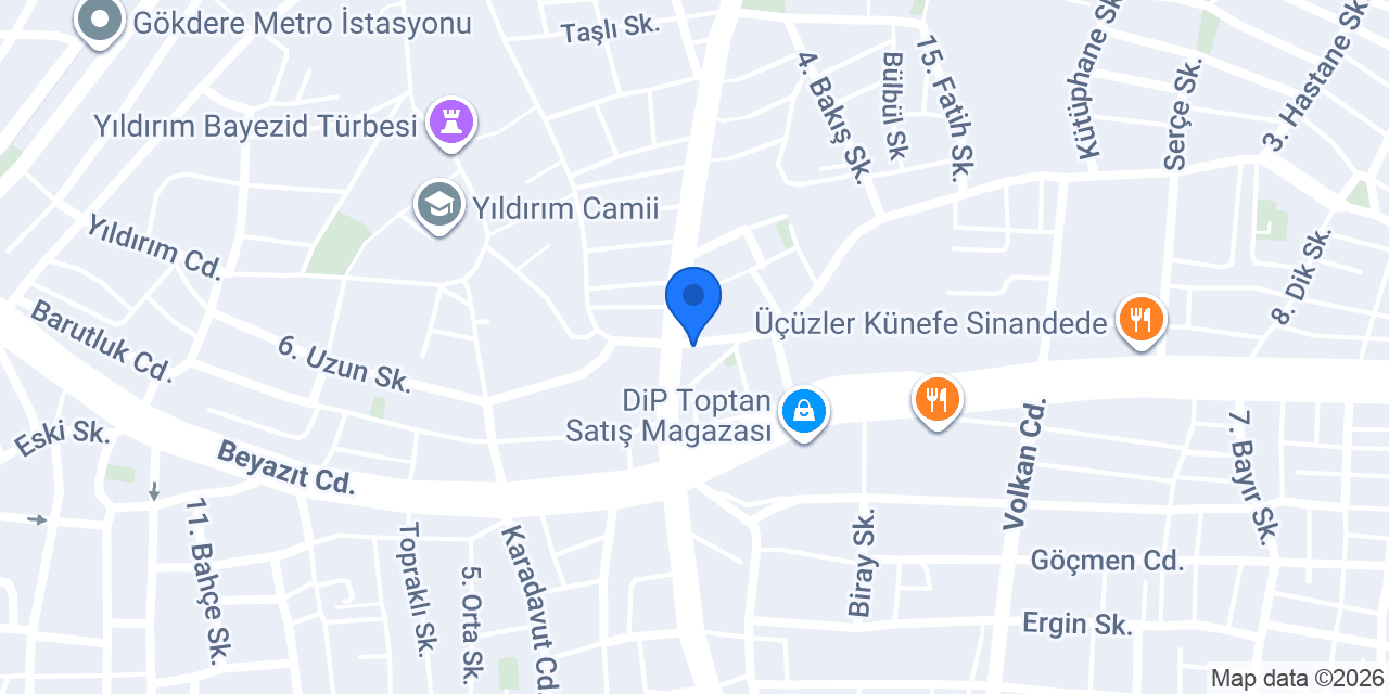 Hazar İnşaat konumu