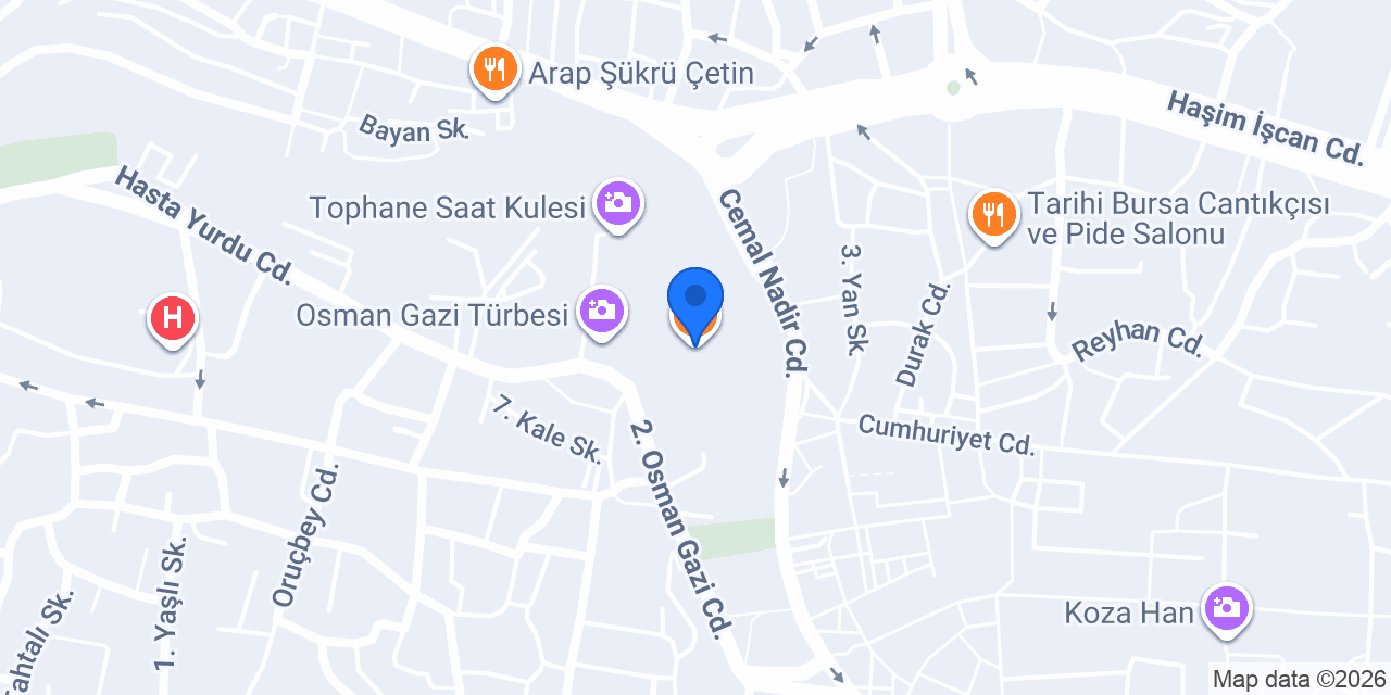 Sümbüllü Bahçe Konağı konumu