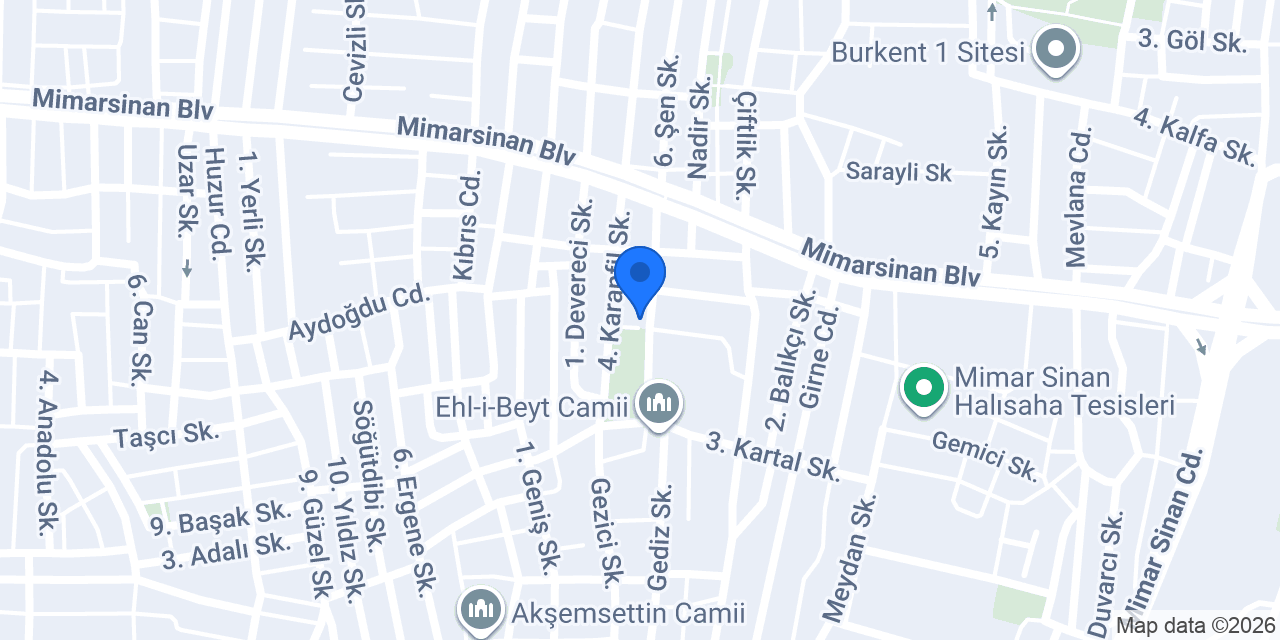 Gökçe Güllük Eczanesi konumu