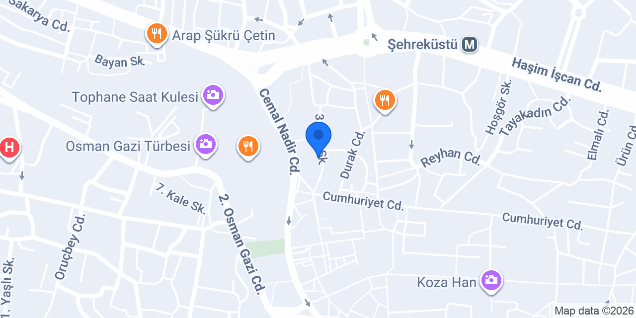 Eligür Turizm konumu