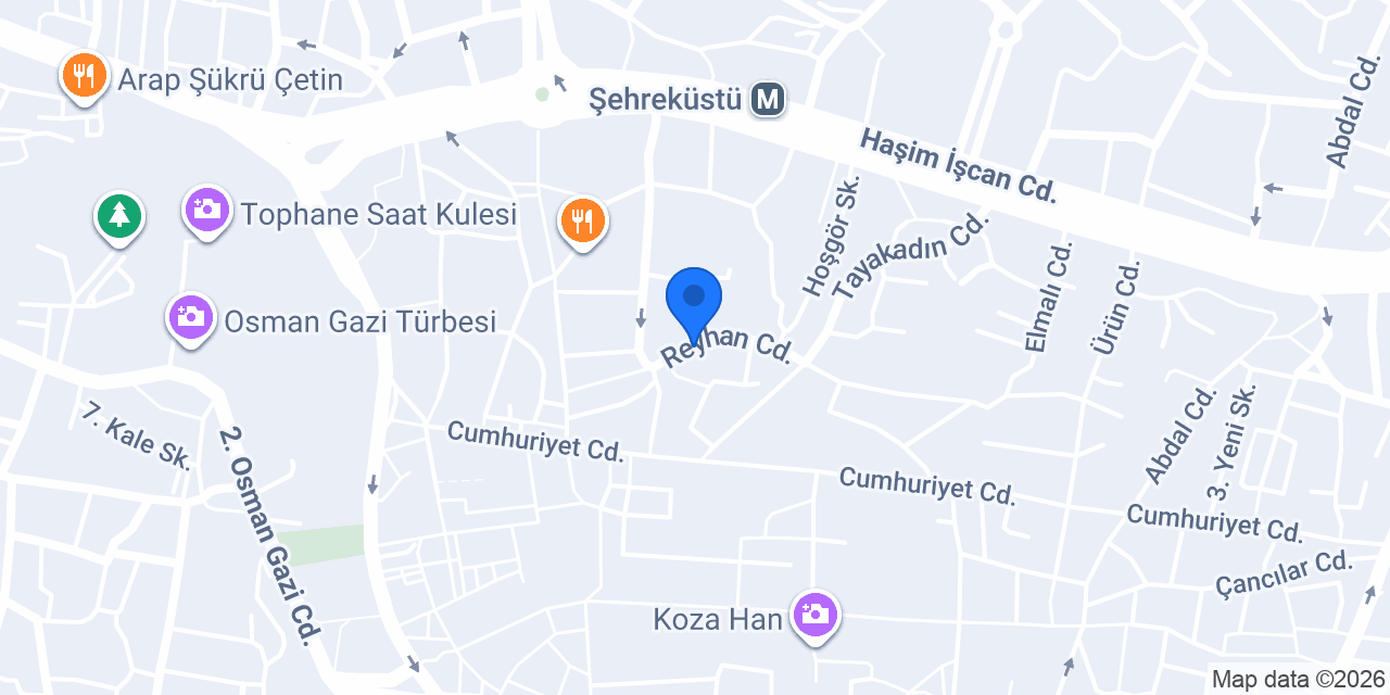 Hasırcı Çerçeve konumu