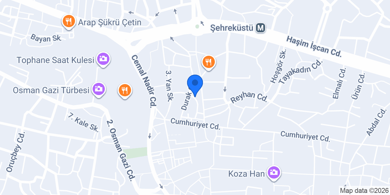 Zade Turizm konumu