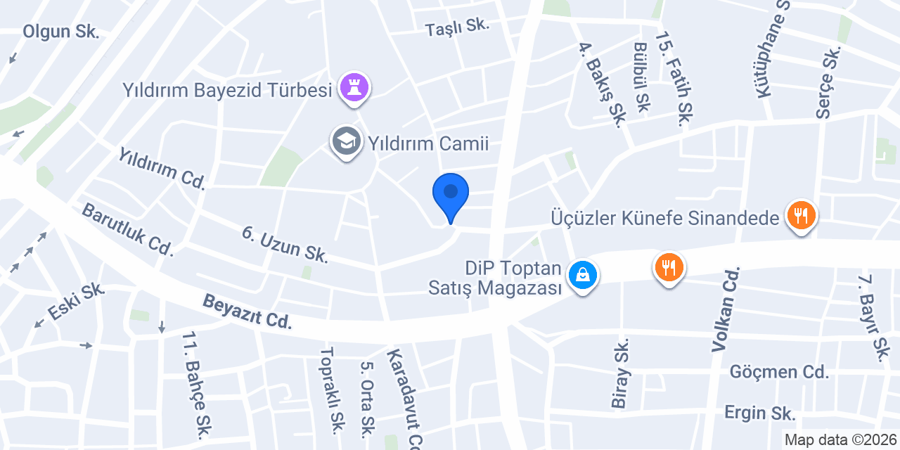 Yavuzsoy İnşaat Taah. San. Tic. Ltd. Şti. konumu