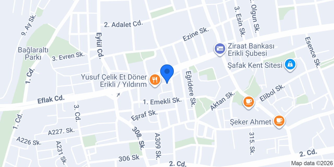Derya Ticaret konumu