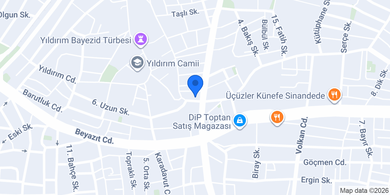Yıldırım Tütüncülük konumu