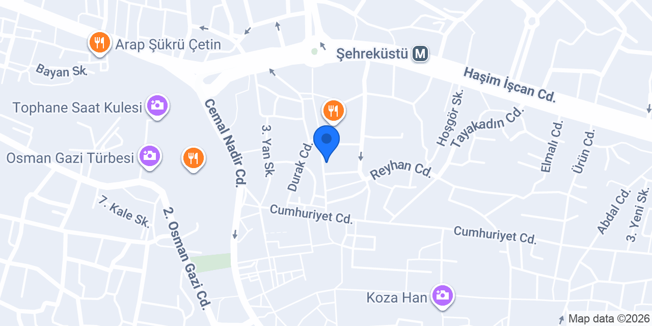 Has Hicaz TURİZM konumu