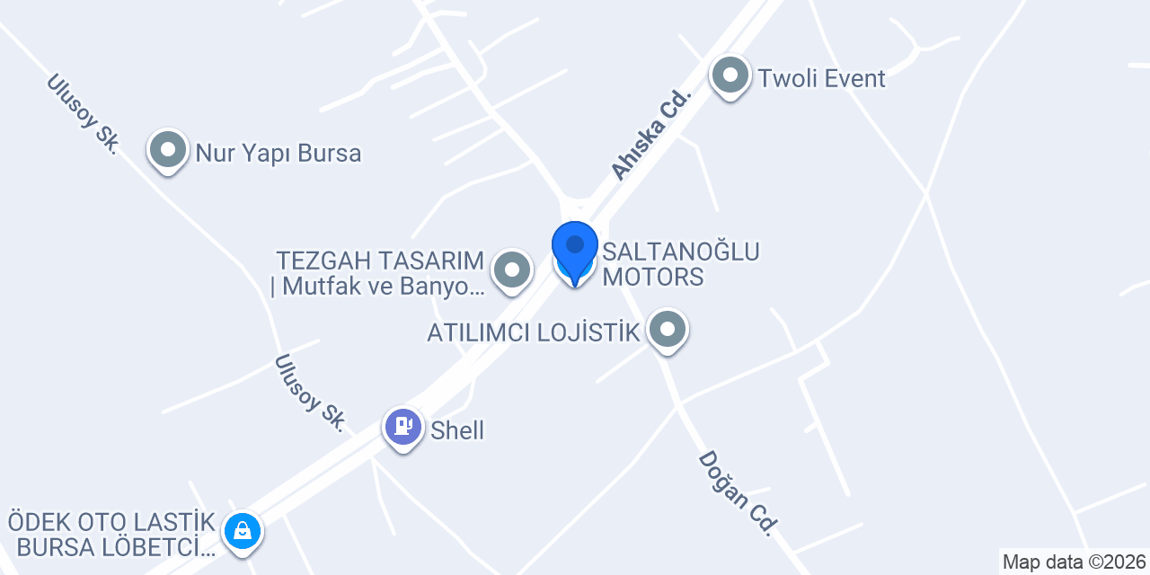 SALTANOĞLU MOTORS konumu