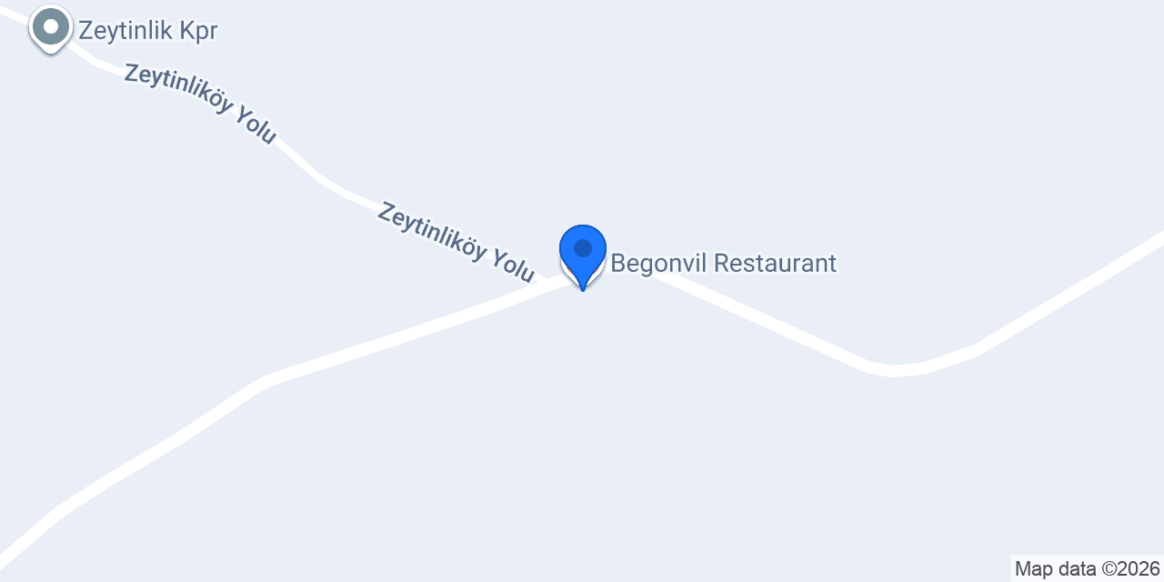 Begonvil Restaurant konumu