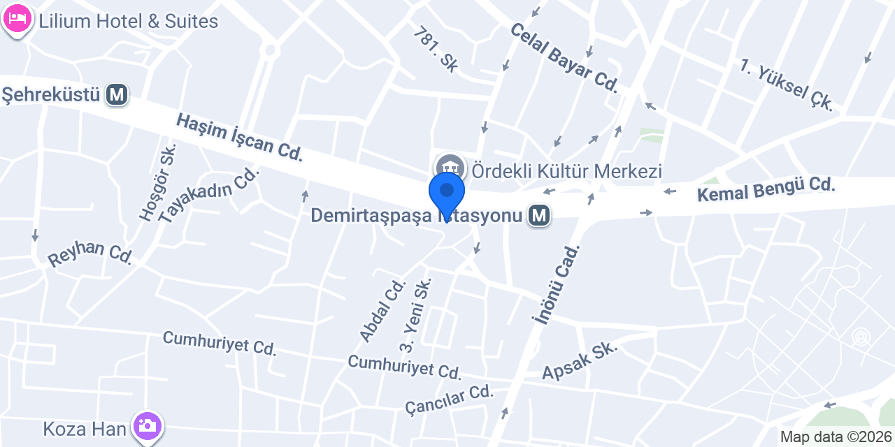 Abdal Simit Fırını konumu