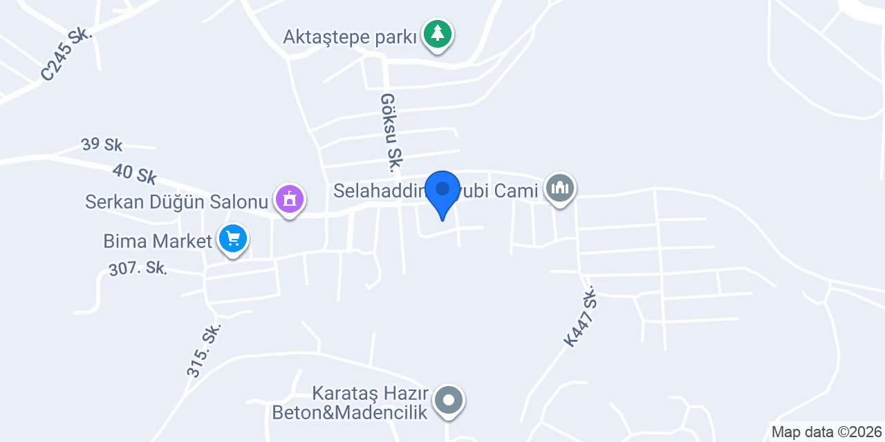 Önder Yediemin Otopark konumu