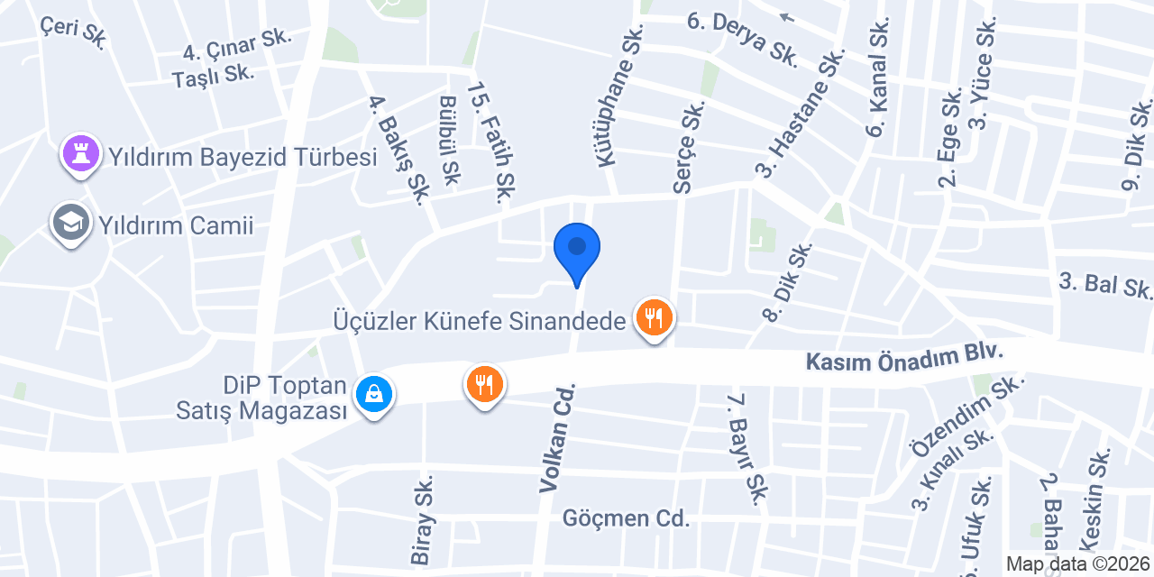 Emek Et Kasap konumu