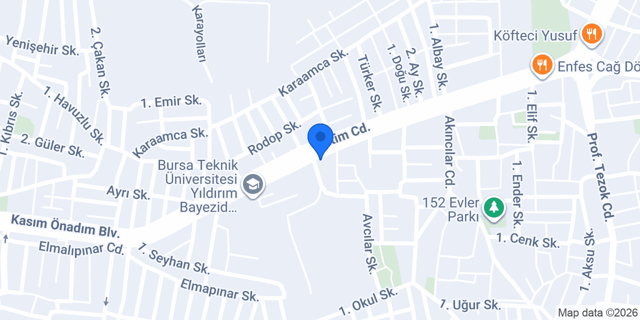köşem tost konumu