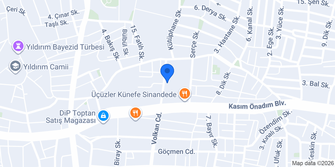 Makbule Atadan Anaokulu konumu