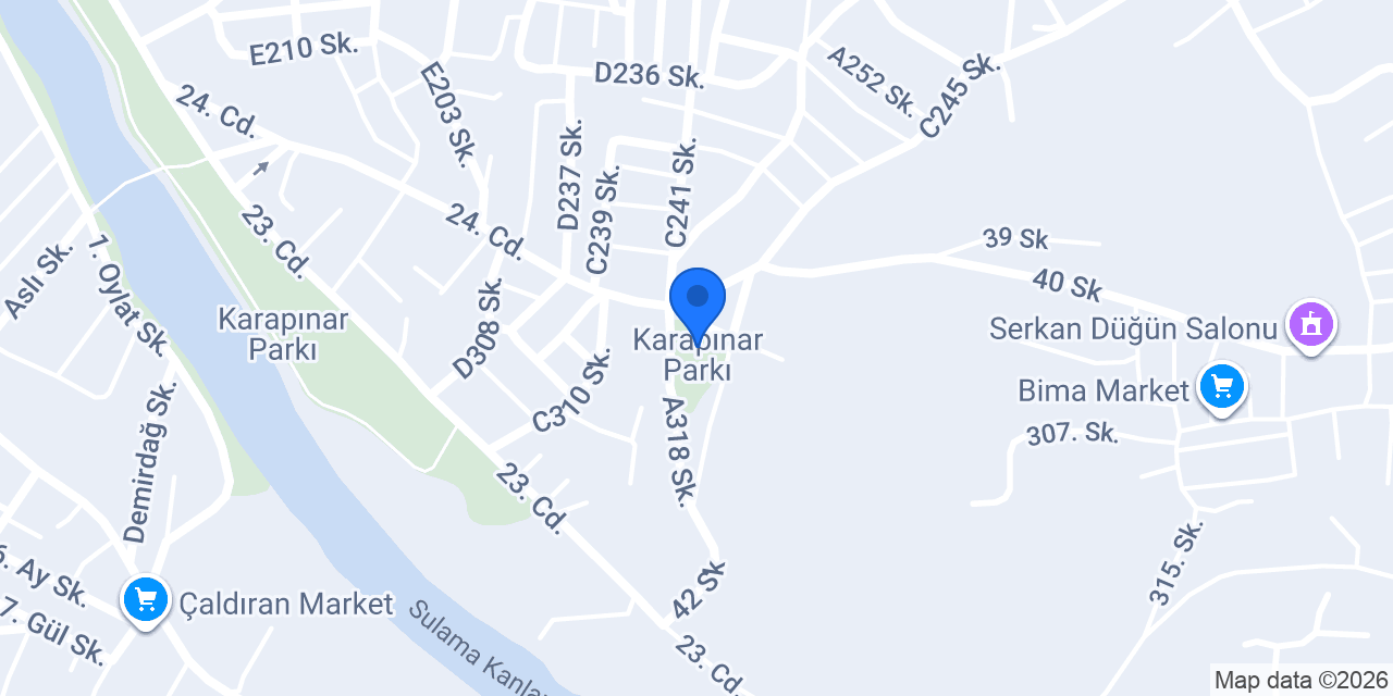 Karapınar Parkı konumu