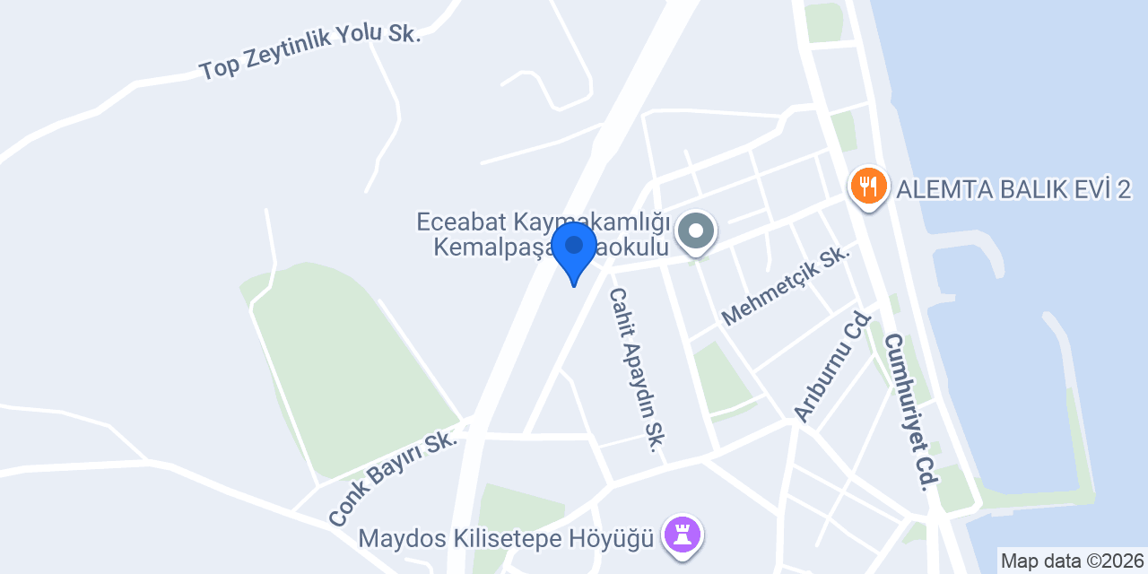 Fitness Plus Eceabat konumu