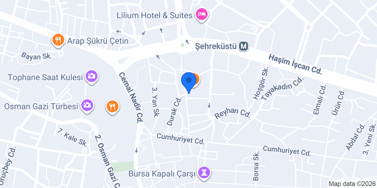 Riva Turizm konumu