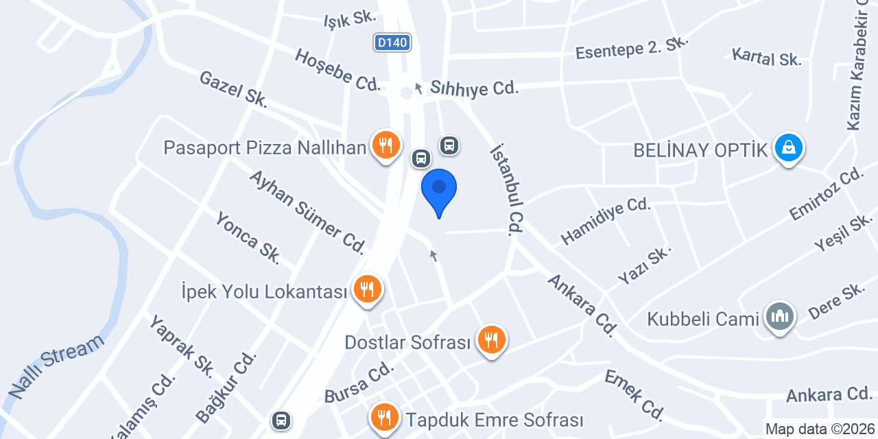 Tapduk Emre İmam Hatip Ortaokulu konumu