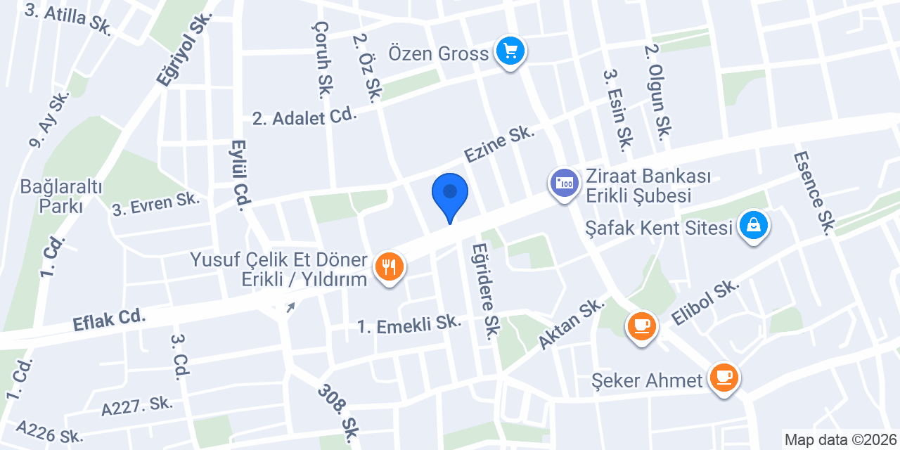 Anadolu Su Böreği (Yıldırım) konumu