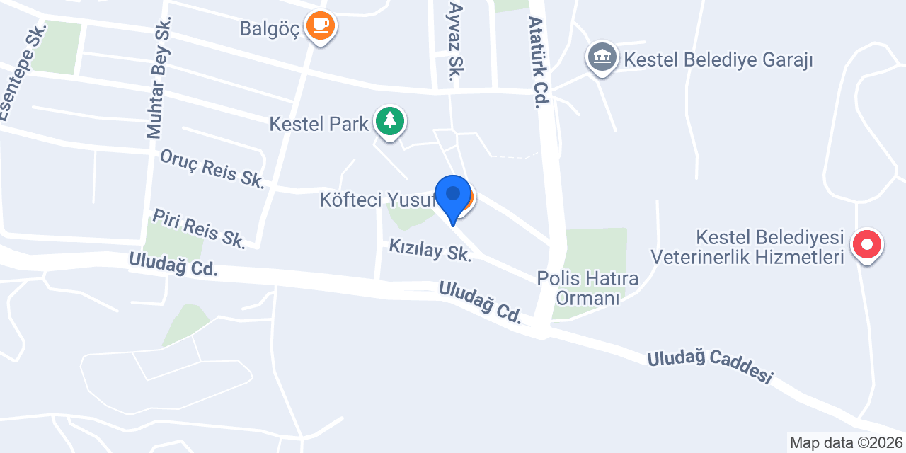 Emineller Çiftliği konumu