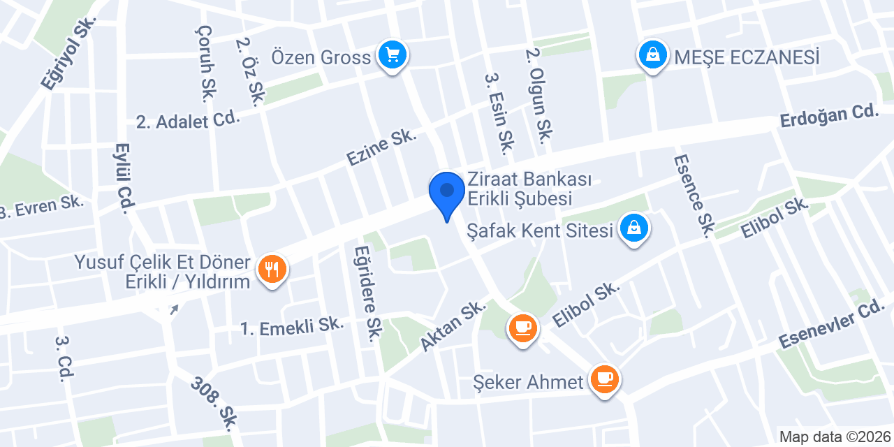 Vodafone Cep Merkezi konumu