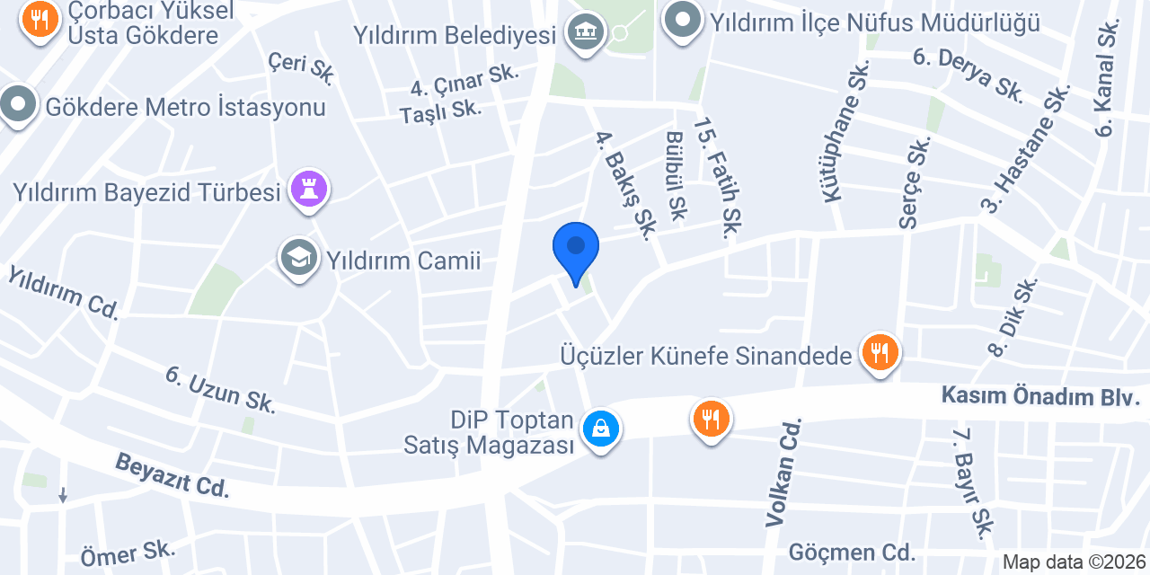 DNZ Nakliyat konumu