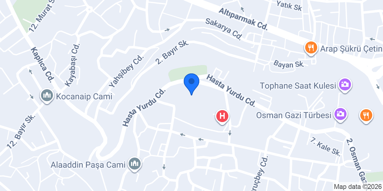 Op. Dr. Ayhan Dağaşan konumu