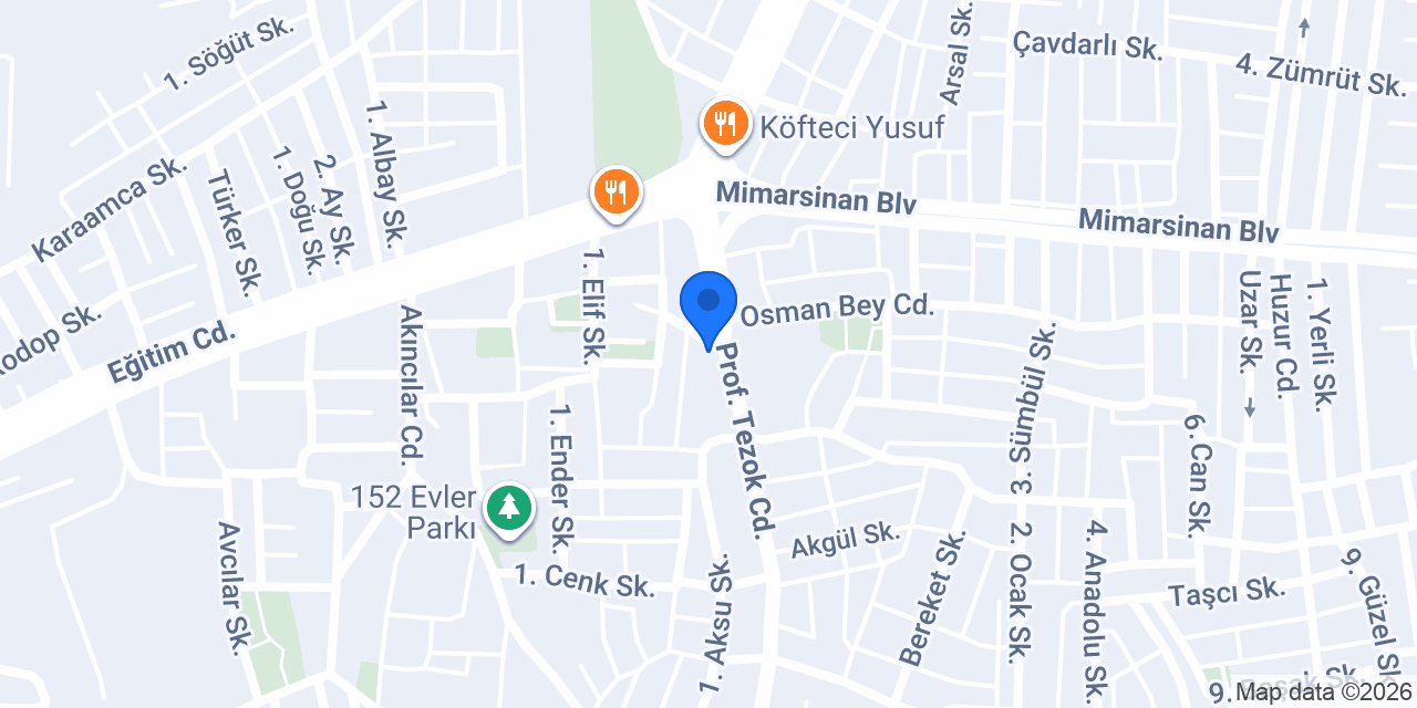 Babacan Döner konumu