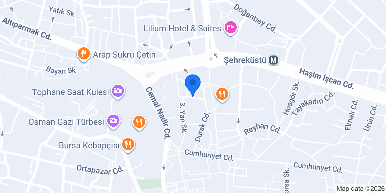 Uludağ Elektronik konumu