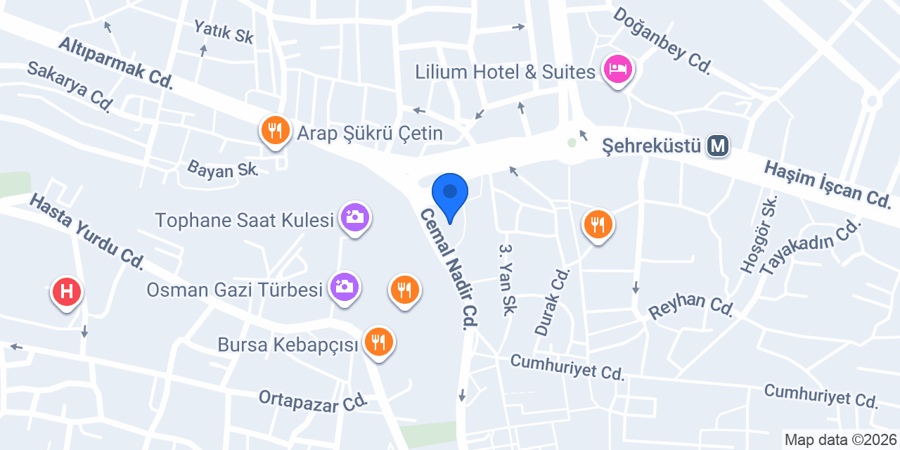 Güllü Elektronik konumu