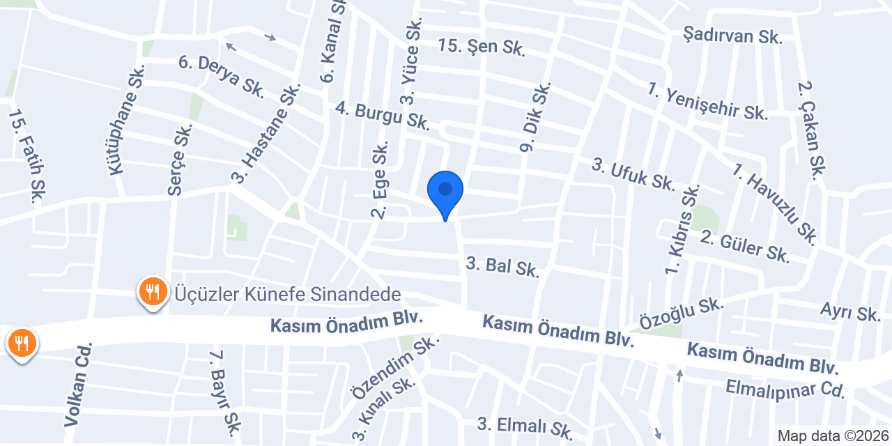 Malek Kuaför Salonu konumu