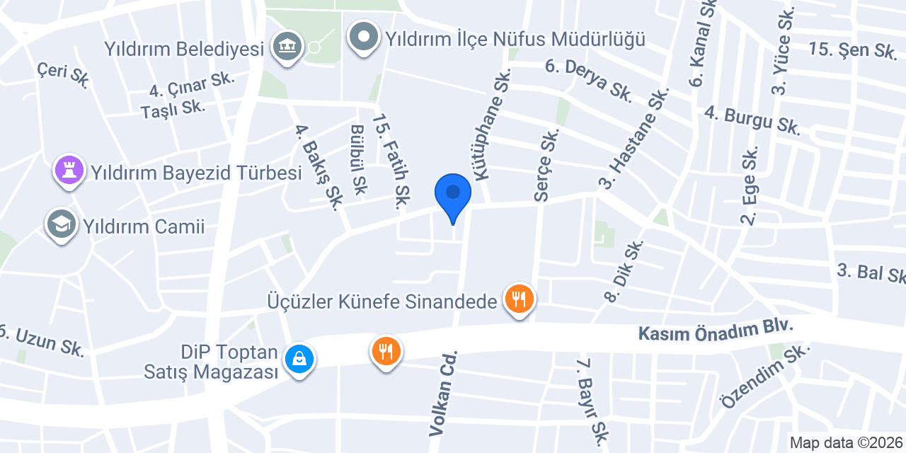 Emek Eczanesi konumu