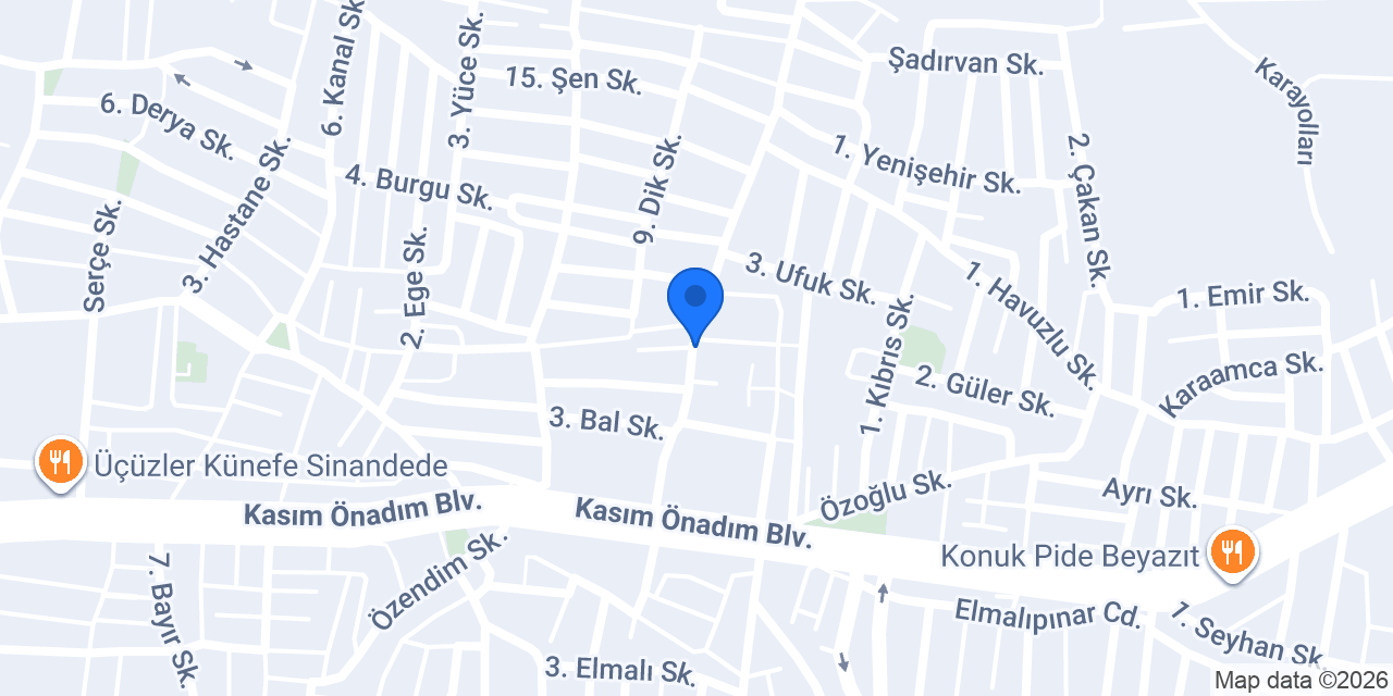 Sezgin Izgara konumu