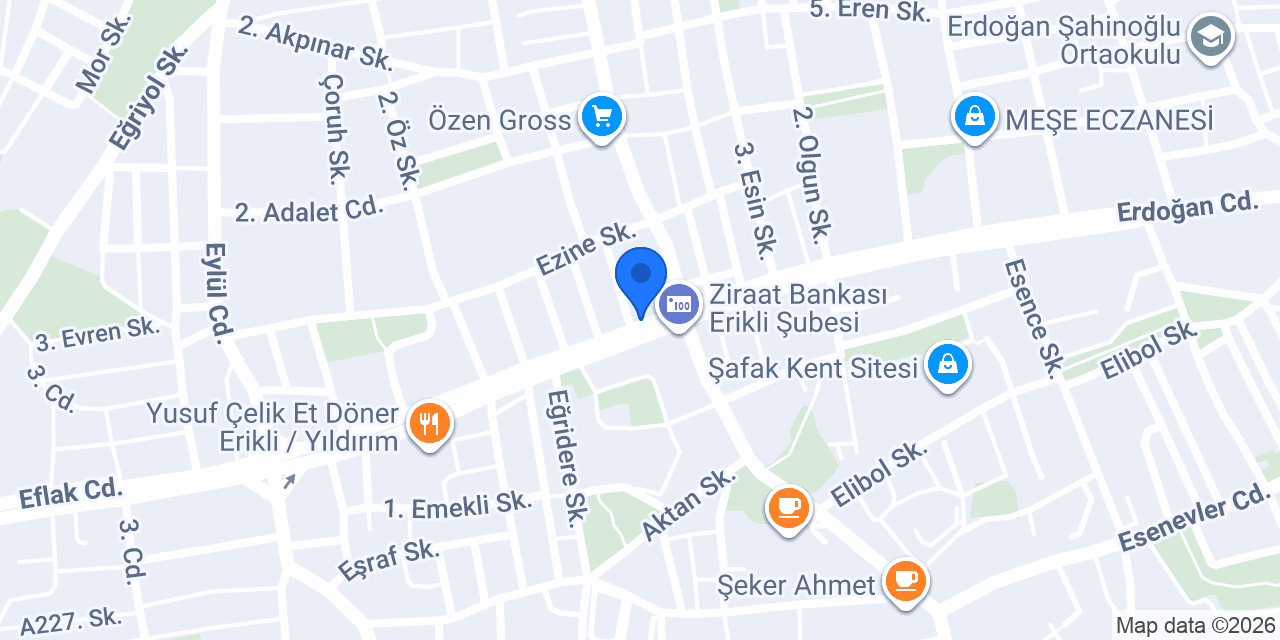 Sadıç Elektrik konumu